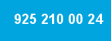 925 210 00 24 925 210 00 24